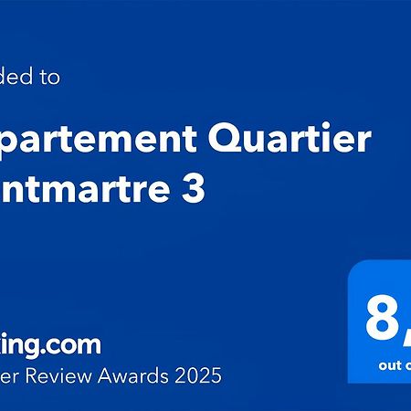Appartement Quartier Montmartre 3 Free Netflix Paris Exterior photo